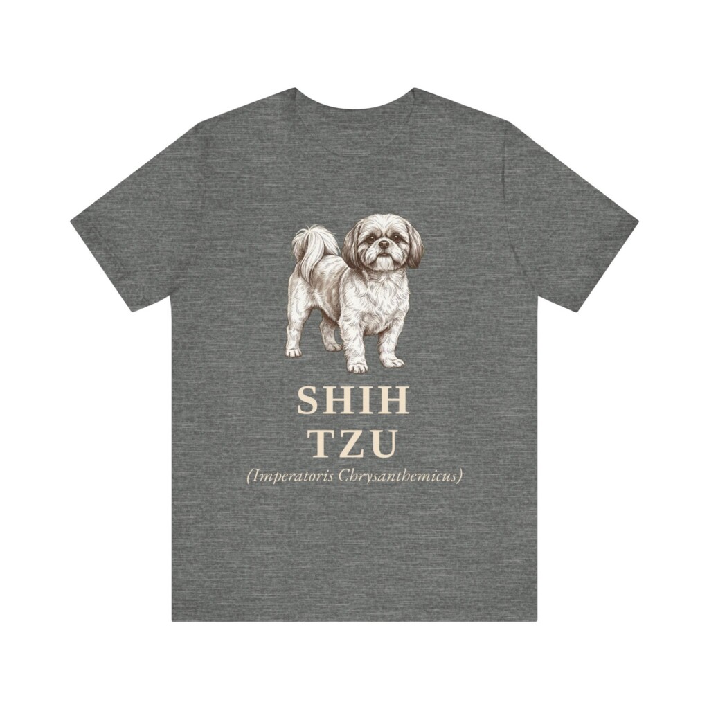 Shih Tzu Latin Shirt, Vintage Dog Sketch Tee, Dog Latin Gift Shih Tzu Latin Shirt, Vintage Dog Sketch Tee, Dog Latin Gift