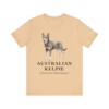 Australian Kelpie Latin Shirt, Vintage Dog Sketch Tee, Dog Latin Gift