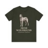 Irish Wolfhound Latin Shirt, Vintage Dog Sketch Tee, Dog Latin Gift Irish Wolfhound Latin Shirt, Vintage Dog Sketch Tee, Dog Latin Gift