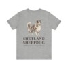 Shetland Sheepdog Latin Shirt, Vintage Dog Sketch Tee, Dog Latin Gift