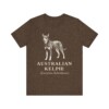Australian Kelpie Latin Shirt, Vintage Dog Sketch Tee, Dog Latin Gift