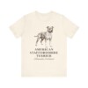 American Staffordshire Terrier Latin Shirt, Vintage Dog Sketch Tee, Dog Latin Gift