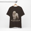 Komondor Latin Shirt, Vintage Dog Sketch Tee, Dog Latin Gift