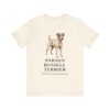 Parson Russell Terrier Latin Shirt, Vintage Dog Sketch Tee, Dog Latin Gift