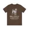 Brussels Griffon Latin Shirt, Vintage Dog Sketch Tee, Dog Latin Gift