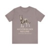 Australian Kelpie Latin Shirt, Vintage Dog Sketch Tee, Dog Latin Gift