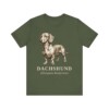 Dachshund Latin Shirt, Vintage Dog Sketch Tee, Dog Latin Gift Dachshund Latin Shirt, Vintage Dog Sketch Tee, Dog Latin Gift