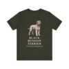 Black Russian Terrier Latin Shirt, Vintage Dog Sketch Tee, Dog Latin Gift
