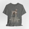 German Wirehaired Pointer Latin Shirt, Vintage Dog Sketch Tee, Dog Latin Gift