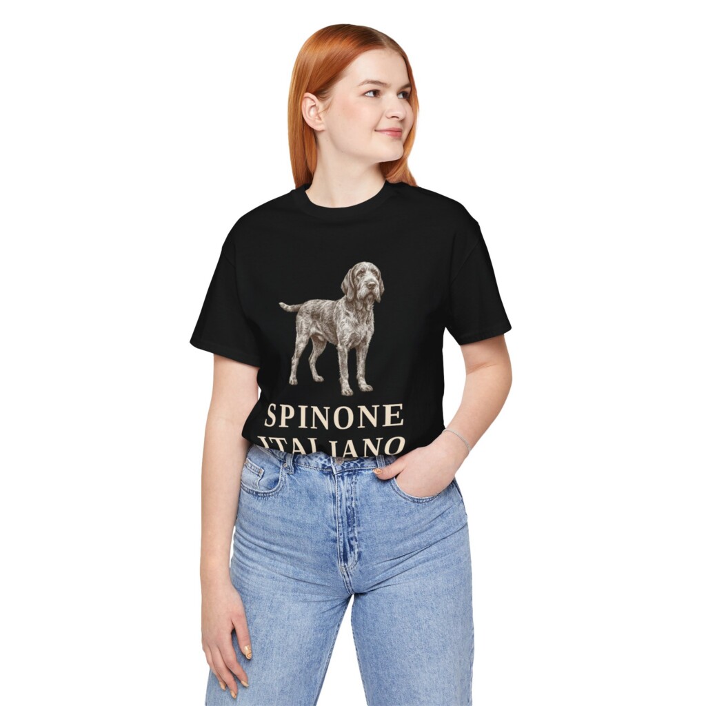 Spinone Italiano Latin Shirt, Vintage Dog Sketch Tee, Dog Latin Gift