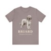Briard Latin Shirt, Vintage Dog Sketch Tee, Dog Latin Gift
