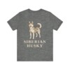 Husky Lover Shirt, Vintage Dog Sketch Tee, Dog Lover Gift