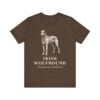 Irish Wolfhound Latin Shirt, Vintage Dog Sketch Tee, Dog Latin Gift Irish Wolfhound Latin Shirt, Vintage Dog Sketch Tee, Dog Latin Gift