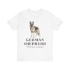 German Shepherd Latin Shirt, Vintage Dog Sketch Tee, Dog Latin Gift