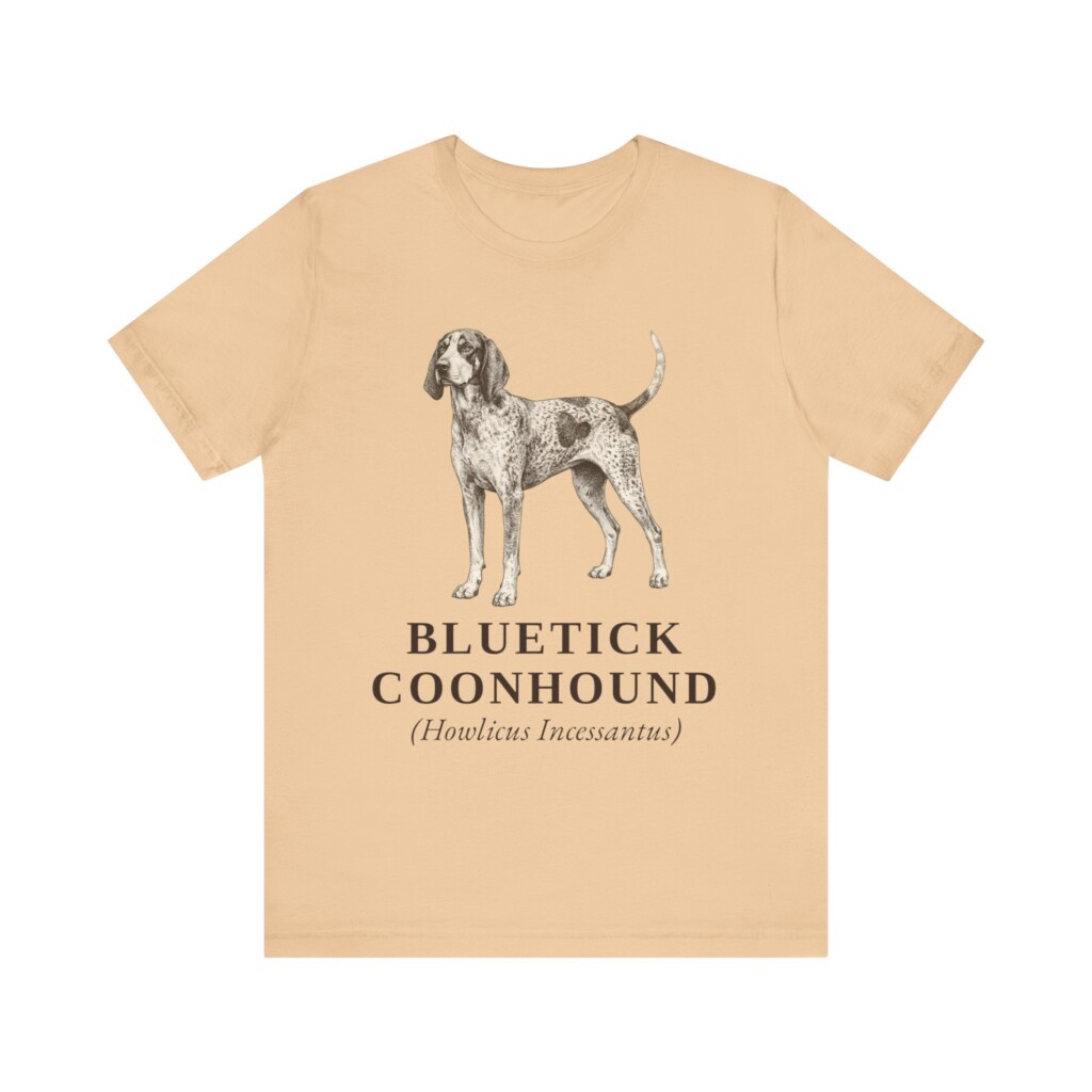 Bluetick Coonhound Latin Shirt, Vintage Dog Sketch Tee, Dog Latin Gift Bluetick Coonhound Latin Shirt, Vintage Dog Sketch Tee, Dog Latin Gift