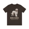 Briard Latin Shirt, Vintage Dog Sketch Tee, Dog Latin Gift