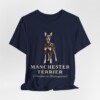 Manchester Terrier Latin Shirt, Vintage Dog Sketch Tee, Dog Latin Gift
