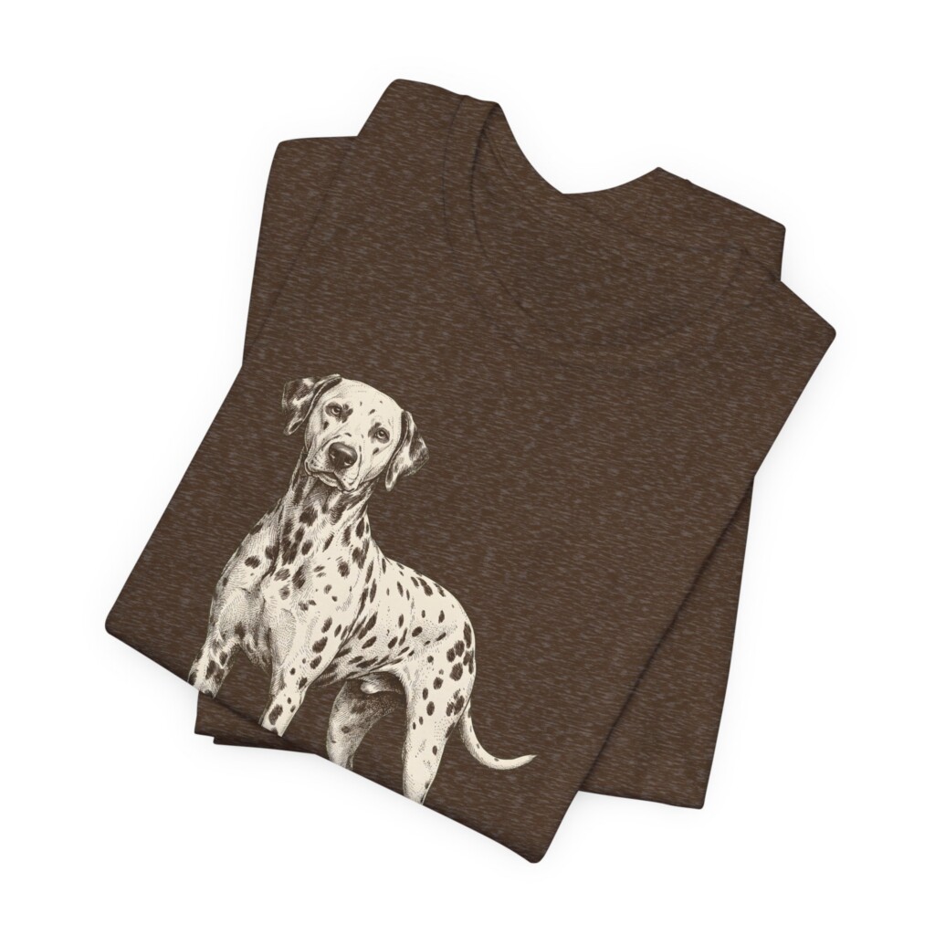 Dalmatian Latin Shirt, Vintage Dog Sketch Tee, Dog Latin Gift