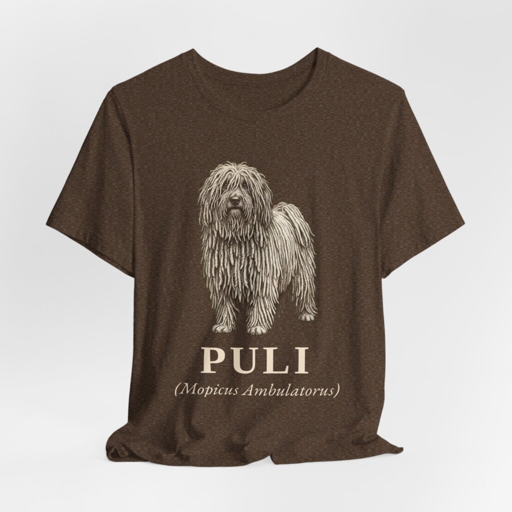 Puli Latin Shirt, Vintage Dog Sketch Tee, Dog Latin Gift Puli Latin Shirt, Vintage Dog Sketch Tee, Dog Latin Gift