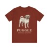 Puggle Latin Shirt, Vintage Dog Sketch Tee, Dog Latin Gift Puggle Latin Shirt, Vintage Dog Sketch Tee, Dog Latin Gift