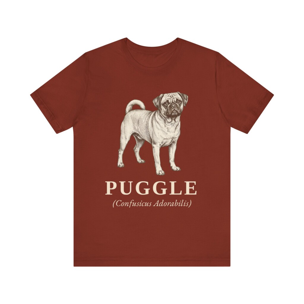 Puggle Latin Shirt, Vintage Dog Sketch Tee, Dog Latin Gift Puggle Latin Shirt, Vintage Dog Sketch Tee, Dog Latin Gift