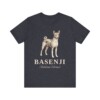 Basenji Latin Shirt, Vintage Dog Sketch Tee, Dog Latin Gift