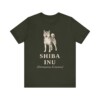 Shiba Inu Latin Shirt, Vintage Dog Sketch Tee, Dog Latin Gift