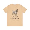 Cairn Terrier Latin Shirt, Vintage Dog Sketch Tee, Dog Latin Gift