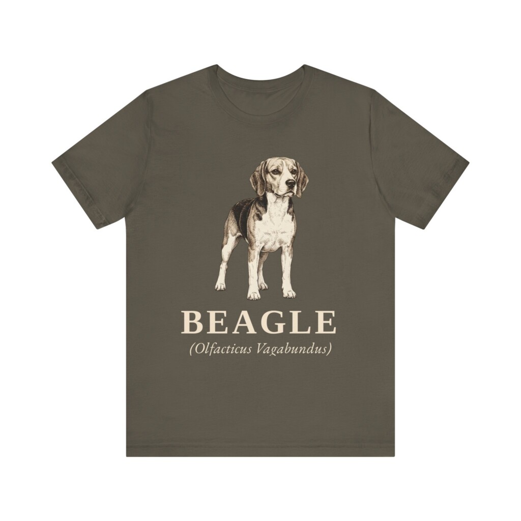 Beagle Latin Shirt, Vintage Dog Sketch Tee, Dog Latin Gift Beagle Latin Shirt, Vintage Dog Sketch Tee, Dog Latin Gift