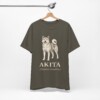 Akita Latin Shirt, Vintage Dog Sketch Tee, Dog Latin Gift Akita Latin Shirt, Vintage Dog Sketch Tee, Dog Latin Gift