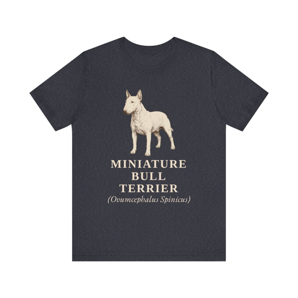 Miniature Bull Terrier Latin Shirt, Vintage Dog Sketch Tee, Dog Latin Gift Miniature Bull Terrier Latin Shirt, Vintage Dog Sketch Tee, Dog Latin Gift