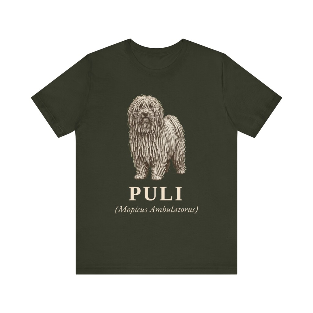 Puli Latin Shirt, Vintage Dog Sketch Tee, Dog Latin Gift Puli Latin Shirt, Vintage Dog Sketch Tee, Dog Latin Gift