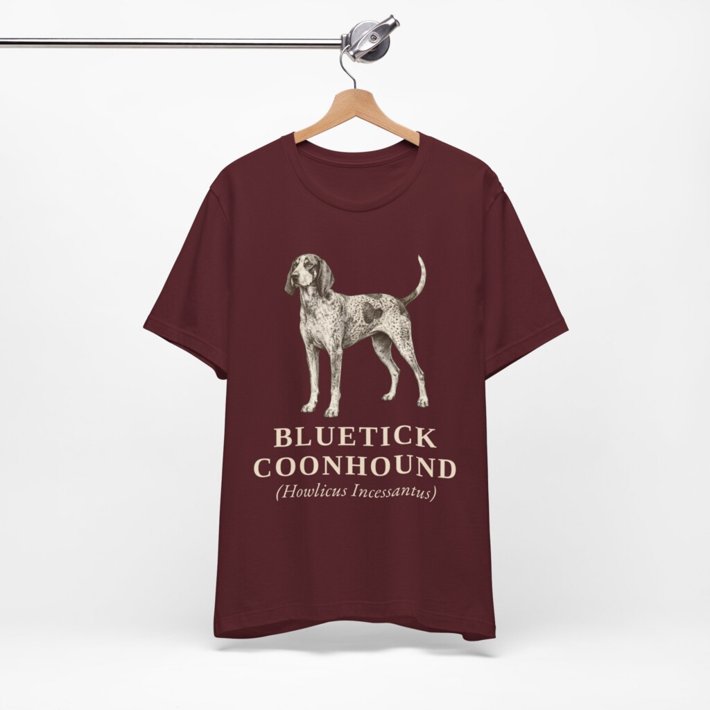 Bluetick Coonhound Latin Shirt, Vintage Dog Sketch Tee, Dog Latin Gift Bluetick Coonhound Latin Shirt, Vintage Dog Sketch Tee, Dog Latin Gift