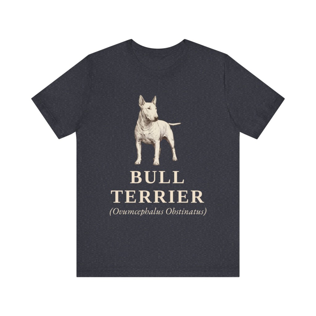 Bull Terrier Latin Shirt, Vintage Dog Sketch Tee, Dog Latin Gift Bull Terrier Latin Shirt, Vintage Dog Sketch Tee, Dog Latin Gift