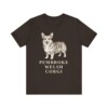 Corgi Lover Shirt, Vintage Dog Sketch Tee, Dog Lover Gift