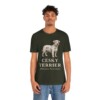 Cesky Terrier Latin Shirt, Vintage Dog Sketch Tee, Dog Latin Gift
