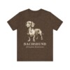 Dachshund Latin Shirt, Vintage Dog Sketch Tee, Dog Latin Gift Dachshund Latin Shirt, Vintage Dog Sketch Tee, Dog Latin Gift