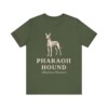 Pharaoh Hound Latin Shirt, Vintage Dog Sketch Tee, Dog Latin Gift