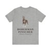 Doberman Pinscher Latin Shirt, Vintage Dog Sketch Tee, Dog Latin Gift Doberman Pinscher Latin Shirt, Vintage Dog Sketch Tee, Dog Latin Gift