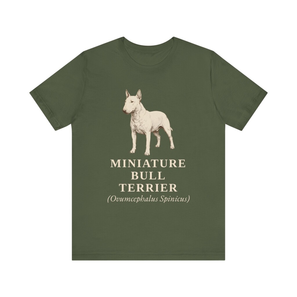 Miniature Bull Terrier Latin Shirt, Vintage Dog Sketch Tee, Dog Latin Gift Miniature Bull Terrier Latin Shirt, Vintage Dog Sketch Tee, Dog Latin Gift