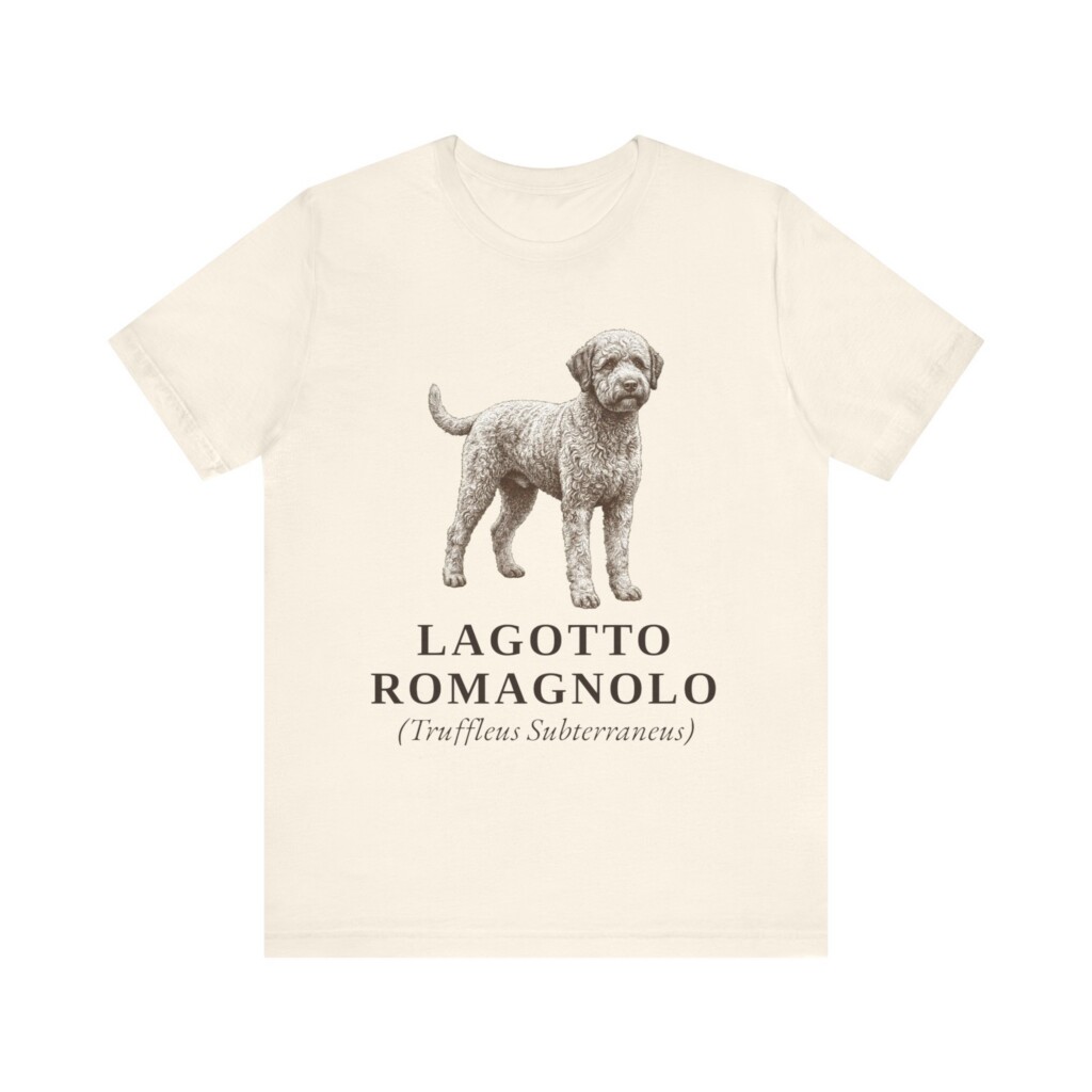 Lagotto Romagnolo Latin Shirt, Vintage Dog Sketch Tee, Dog Latin Gift