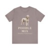 Poodle Mix Latin Shirt, Vintage Dog Sketch Tee, Dog Latin Gift Poodle Mix Latin Shirt, Vintage Dog Sketch Tee, Dog Latin Gift