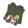 Bloodhound Latin Shirt, Vintage Dog Sketch Tee, Dog Latin Gift
