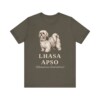 Lhasa Apso Latin Shirt, Vintage Dog Sketch Tee, Dog Latin Gift