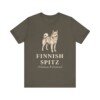 Finnish Spitz Latin Shirt, Vintage Dog Sketch Tee, Dog Latin Gift Finnish Spitz Latin Shirt, Vintage Dog Sketch Tee, Dog Latin Gift