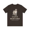 Saint Bernard Latin Shirt, Vintage Dog Sketch Tee, Dog Latin Gift
