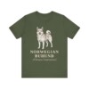 Norwegian Buhund Latin Shirt, Vintage Dog Sketch Tee, Dog Latin Gift Norwegian Buhund Latin Shirt, Vintage Dog Sketch Tee, Dog Latin Gift