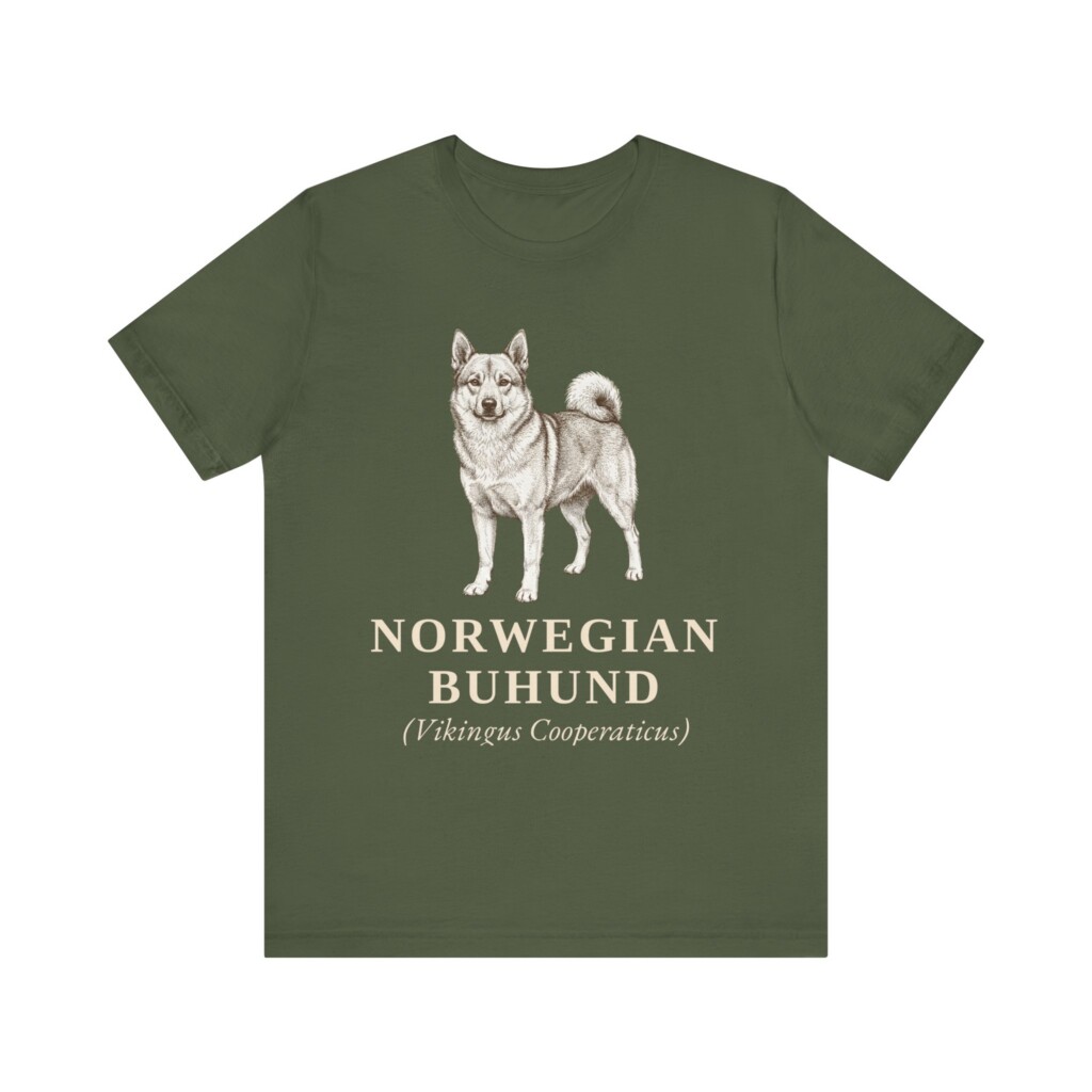 Norwegian Buhund Latin Shirt, Vintage Dog Sketch Tee, Dog Latin Gift Norwegian Buhund Latin Shirt, Vintage Dog Sketch Tee, Dog Latin Gift