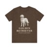 Golden Retriever Latin Shirt, Vintage Dog Sketch Tee, Dog Latin Gift