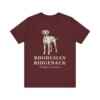 Rhodesian Ridgeback Latin Shirt, Vintage Dog Sketch Tee, Dog Latin Gift